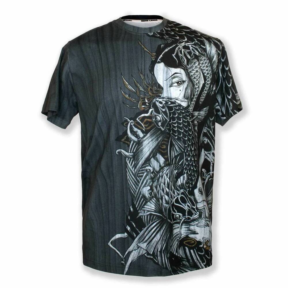 NEW INKNBURN men's lust cloud soft shirt in charcoal